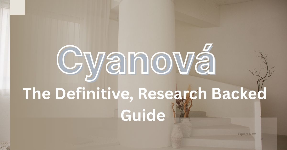 Cyanová